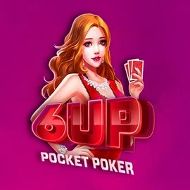 Logo of 6 Up Pocket Poker from FlipLuck at Vibebet Casino