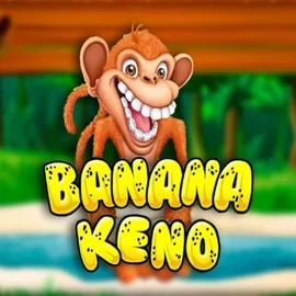 Banana Keno slot logo by Caleta Gaming at Vibebet CasinoBanana Keno