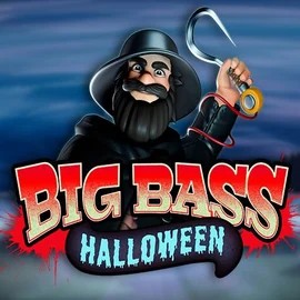 Big Bass Halloween logo by Pragmatic Play at Vibebet CasinoBig Bass Halloween