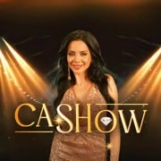 Cash Show slot logo by Galaxsys at Vibebet CasinoCash Show