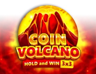 Logo of Coin Volcano from 3 Oaks Gaming at Vibebet Casino