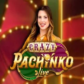 Crazy Pachinko game by Evolution – logo hosted on Vibebet Casino