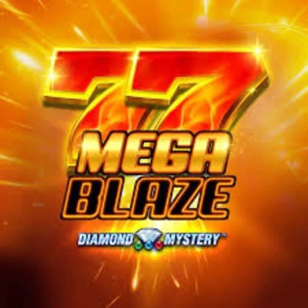 Diamond Mystery Mega Blaze logo by Greentube Vibebet Casino