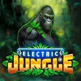 Electric Jungle logo by Atomic Slot Lab at Vibebet CasinoElectric Jungle