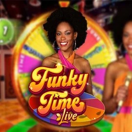 Funky Time slot visual from Evolution available on vibebet-fr.fr