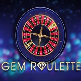 Gem Roulette slot visual from iSoftBet available on vibebet-fr.fr