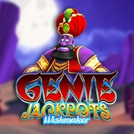 Genie Jackpots Wishmaker logo by Blueprint Gaming at Vibebet CasinoGenie Jackpots Wishmaker