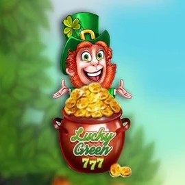 Lucky Green slot logo by betiXon at Vibebet CasinoLucky Green