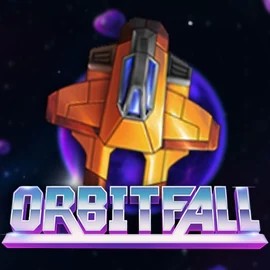 Logo of Orbitfall from ELK Studios at Vibebet Casino