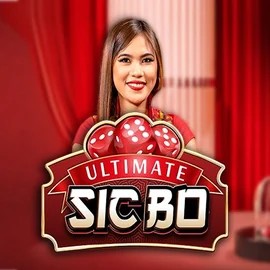 Ultimate Sic Bo logo by Ezugi at Vibebet CasinoUltimate Sic Bo